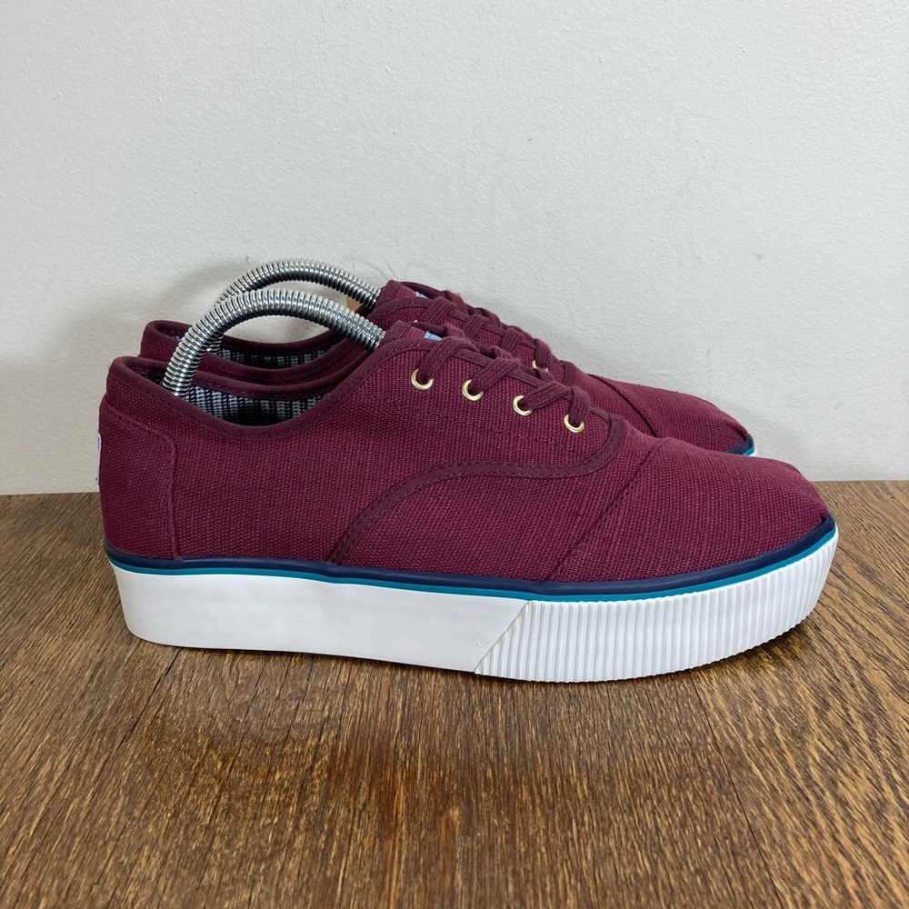 NWT Toms Cordones Boardwalk Platform Women’s 9.5